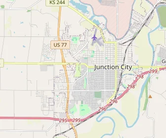 Area schools map